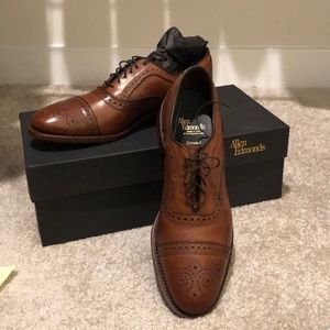Brand new Allen Edmonds brown dress shoe